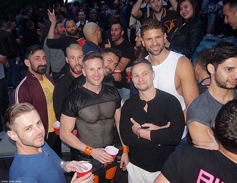 gay way big|Inside LA’s Big Gay Super Bowl party, likely the largest in the world.